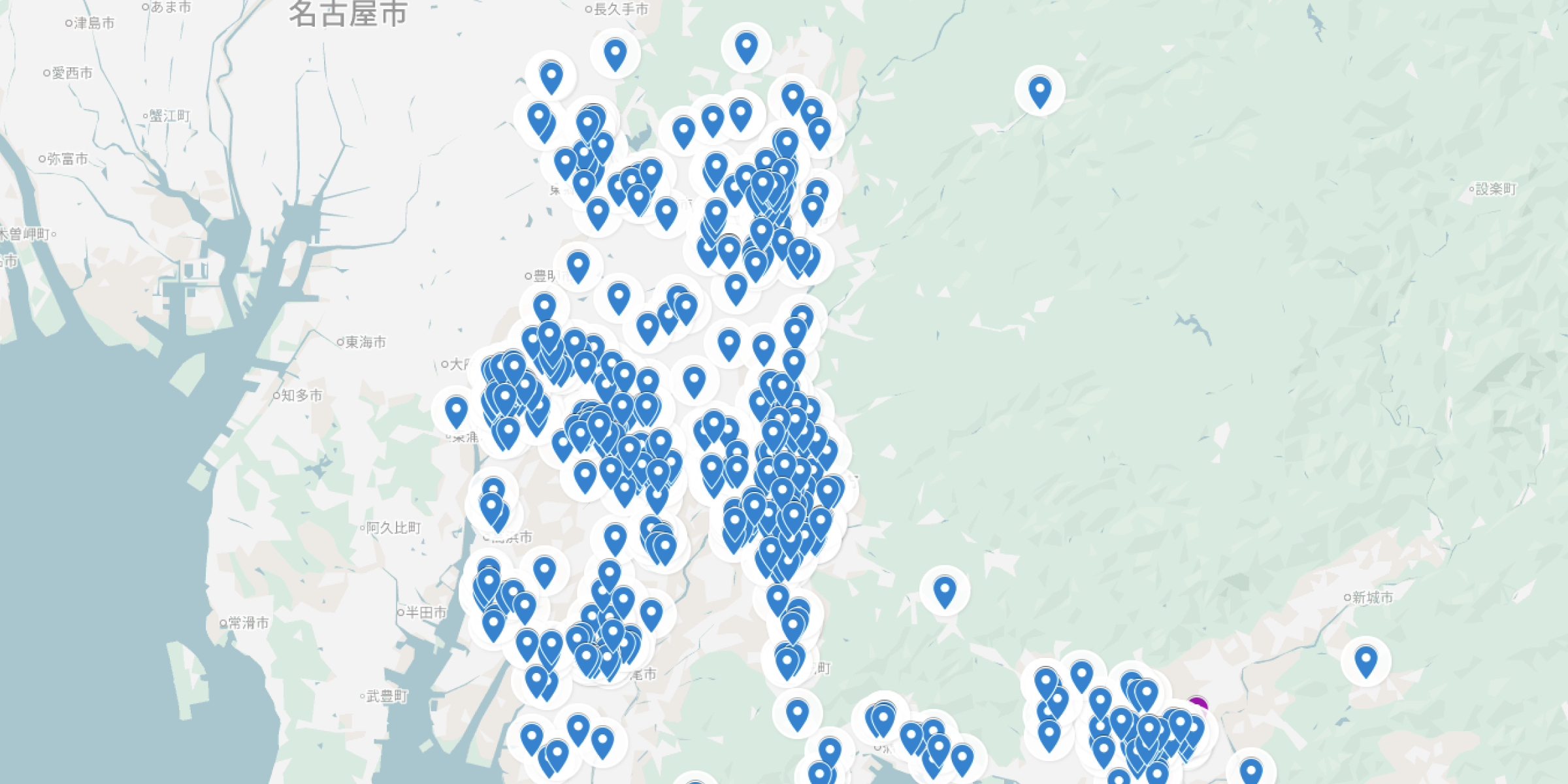 施工実績マップ